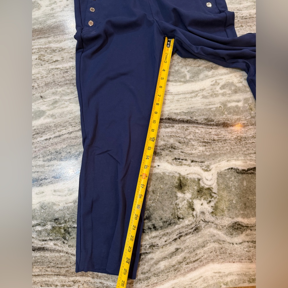 WHBM Jolie Button Straight Luxe Stretch Pant
Size 14 Regular - Picture 8 of 10